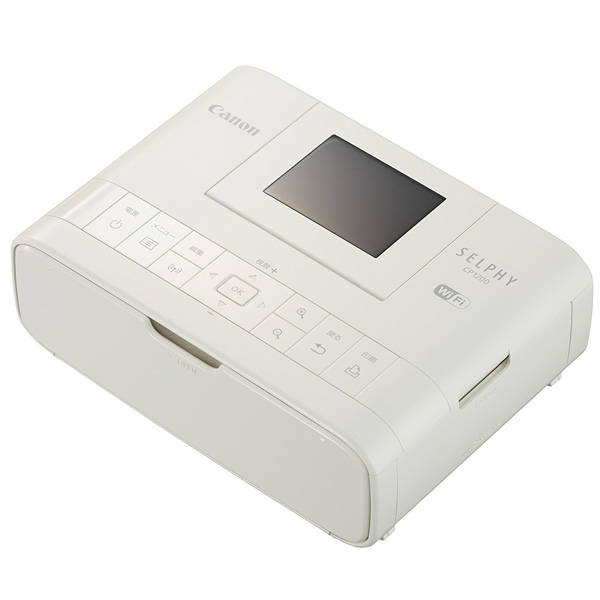Canon キヤノン コンパクトフォトプリンター SELPHY セルフィー ホワイト CP1200WH (sb)【送料無料】