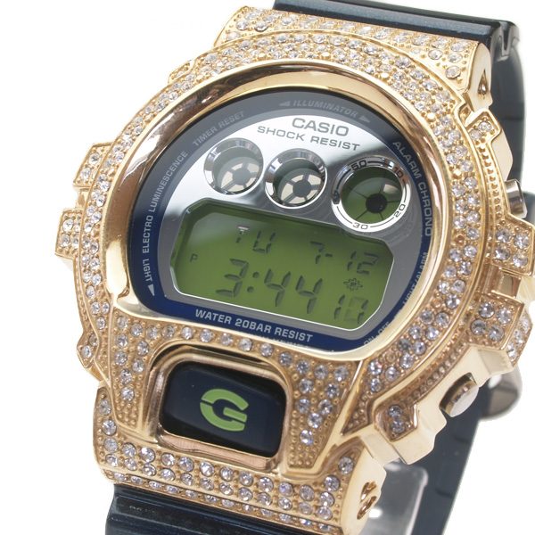 【ワケあり】CASIO カシオ 【G-SHOCK】当店限定デコレーションベゼル仕様 DW-6900SB-GDCL(sb)【送料無料】