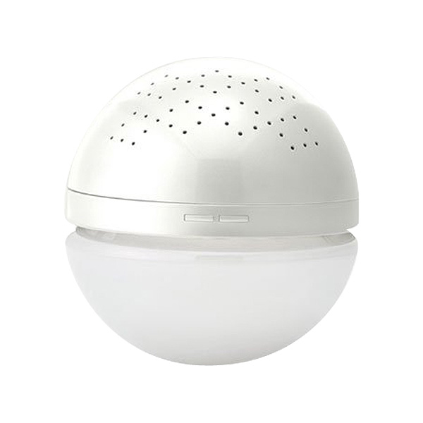 antibac2K マジックボール ベーシック アロマ 空気清浄機 ホワイト MB-18 (sb)【花粉症対策】【送料無料】