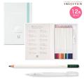 �ȥ�ܱ�ɮ Tombow ��̿���ɮ ����ŵ IROJITEN 12�����å� CI-KW12C �ڥ᡼���زġۡ�12�����å�