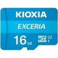 KIOXIA キオクシア(旧東芝)  microSD  Exceria microSDHC U1 R100 C10 フルHD 高速読み取り 100MB/s 16GB LMEX1L016GG2【メール便可】　16GB