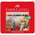 【取り寄せ品】FABER CASTELL ファーバーカステル 色鉛筆 24色セット TFC-CP/24C【メール便可】　24色セット