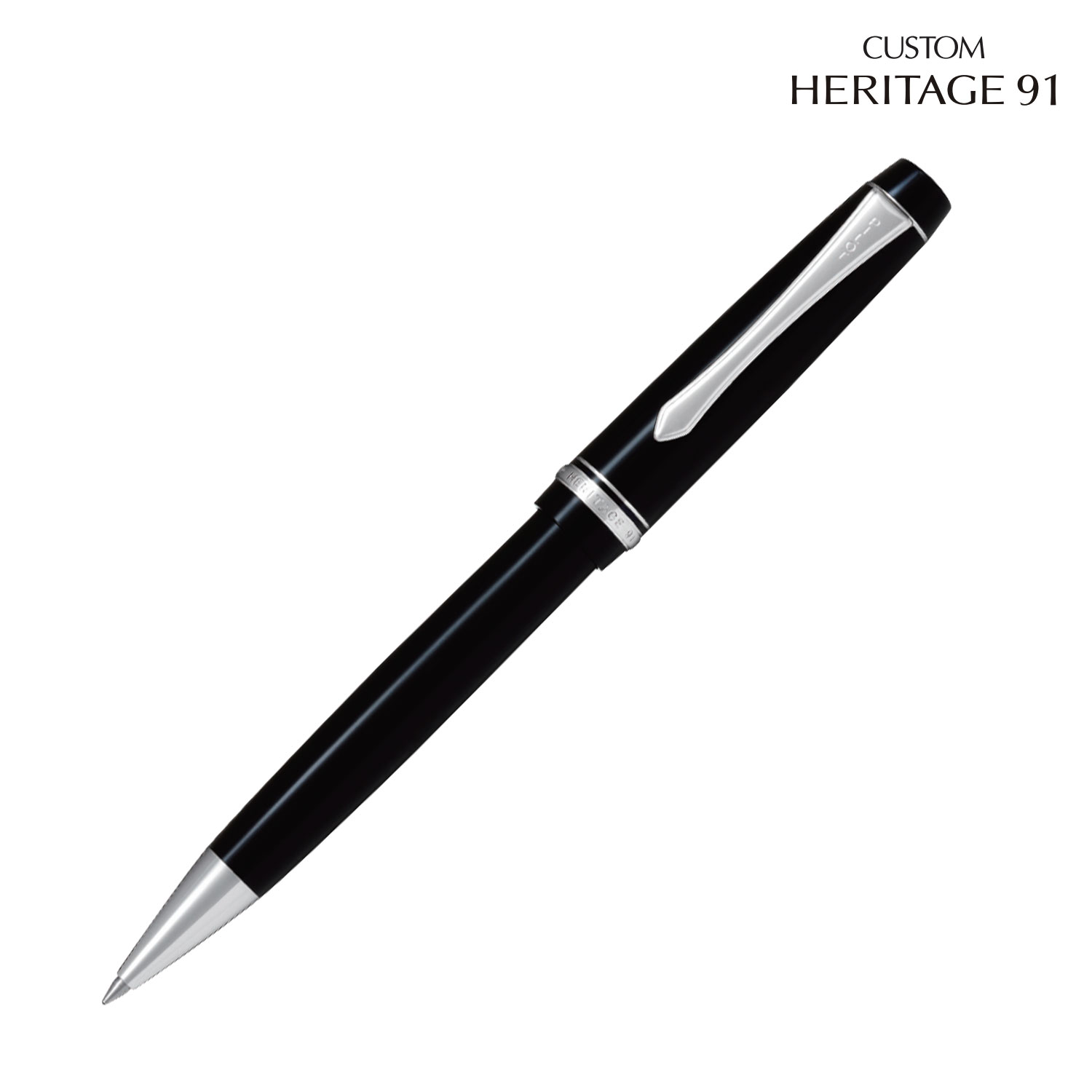 PILOT �ѥ����å� CUSTOM HERITAGE 91 �����ܡ���ڥ�BKVH-5SR-B ������̵���ۡ��֥�å�