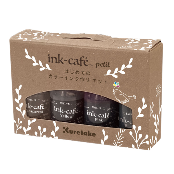 呉竹 Kuretake ink-cafe はじめてのカラーインク作り  ECF160-516【メール便不可】　キット