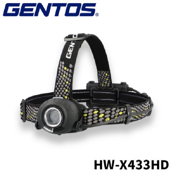 GENTOS/ȥ LED إåɥ饤 HEAD WARS꡼ HW-X433HD (sb) ̵ۡںǽ߸ˡۡ