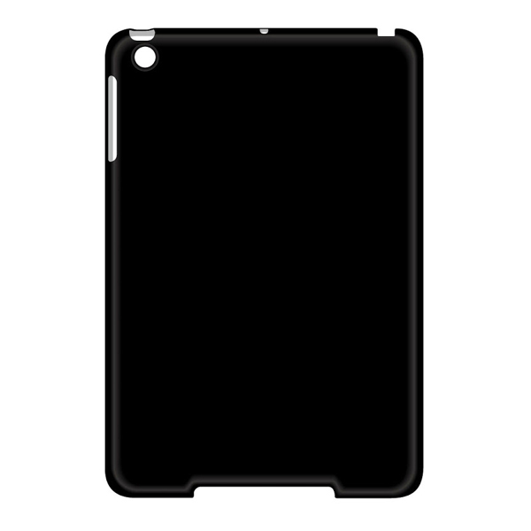 iPadmini専用 シェルジャケット マットブラックIPDM-01MBK【送料無料】　マットブラック