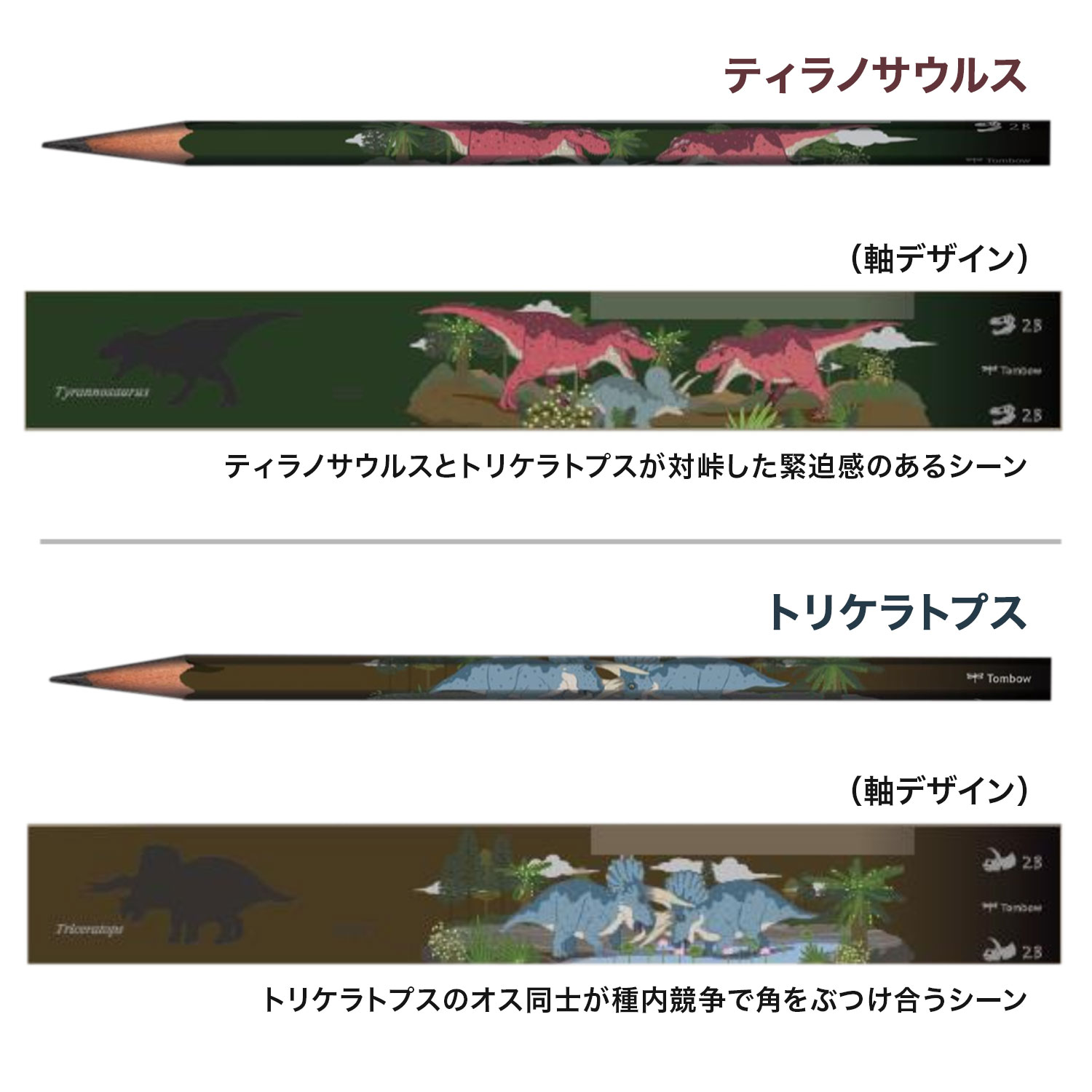 �ڸ���ۥȥ�ܱ�ɮ Tombow ��ε��ɮ 6�� 2B 6���� ��4�糧�å�  KP-KKY0�ڥ᡼���زġۡ���4�糧�å�