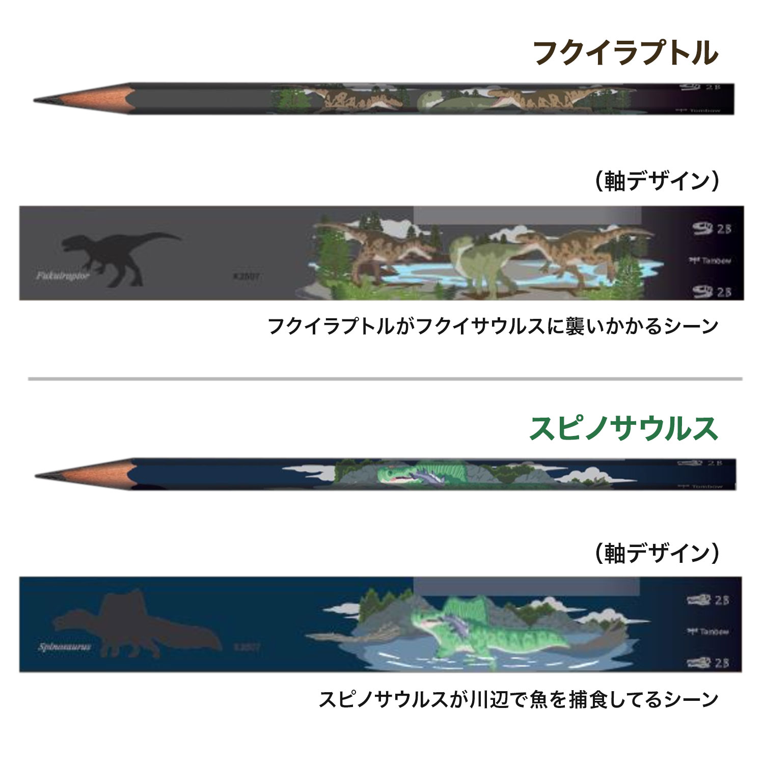 �ڸ���ۥȥ�ܱ�ɮ Tombow ��ε��ɮ 6�� 2B 6���� ��4�糧�å�  KP-KKY0�ڥ᡼���زġۡ���4�糧�å�