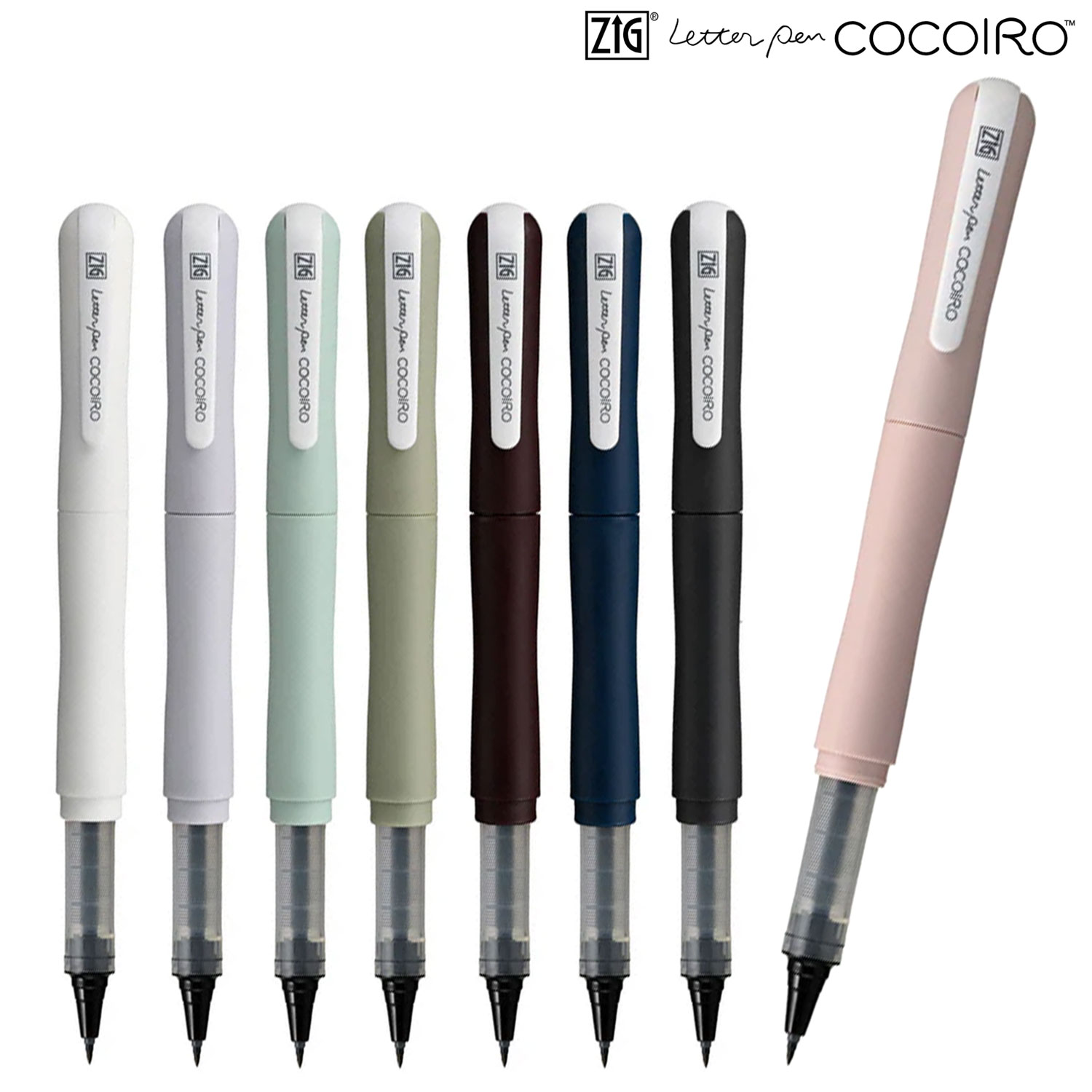  Kuretake ZIG LETTER PEN COCOIRO  ˺٥֥å LPCF010ڥ᡼زġۡ8