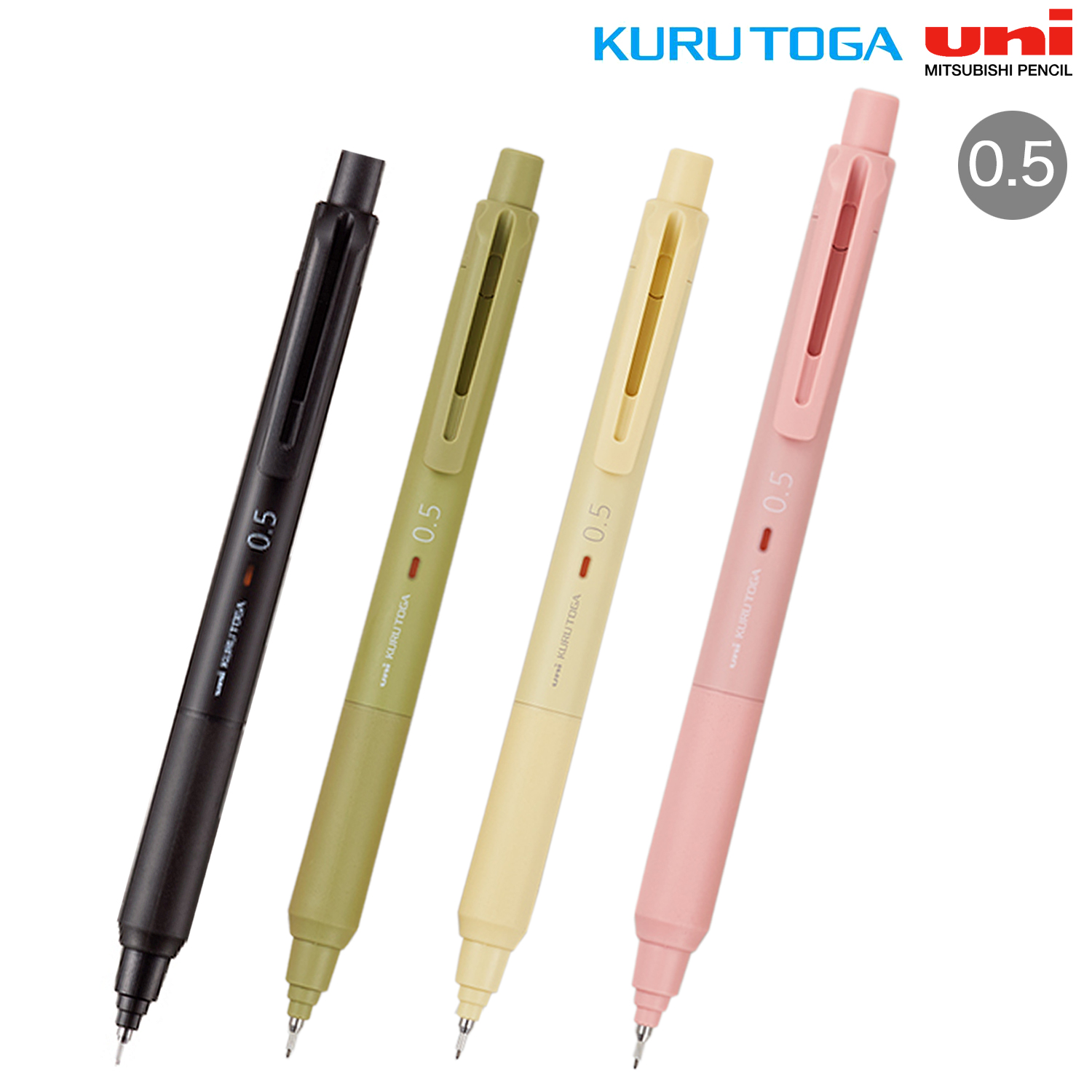 三菱鉛筆 uni クルトガ KURUTOGA KSモデル シャープペン 0.5 M5KS-1P 
