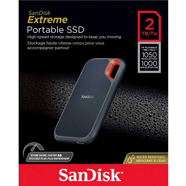 SanDisk SDSSDE61-2T00-J25 2TBポータブルSSD - スマホ/家電/カメラ その他