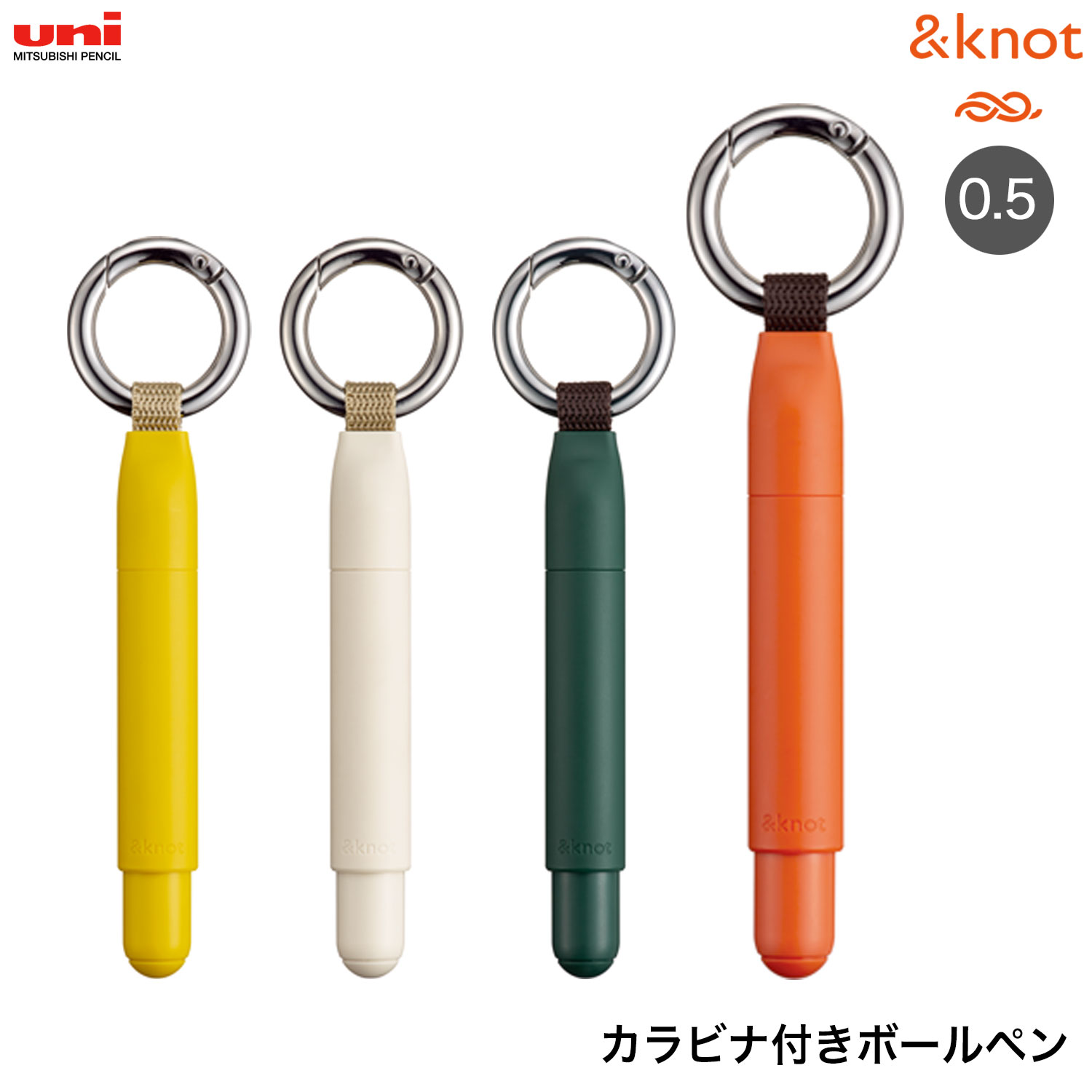 ��ɩ��ɮ uni &knot ����ɥΥå� ����ӥ��դ��ܡ���ڥ� �����åȥ��ȥ꡼�।�󥵥��� 0.5  SX-AK-05 �ڥ᡼���زġۡ���4����������