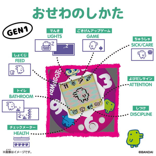 ���ޤ��ä� Original Tamagotchi 30th Anniversary Tama Space ���� 1�� �ڥ᡼���زġ� TaMaGoTchi ���������� 30��ǯ��ǰ ������ �ߥ˥����ࡡ��1��