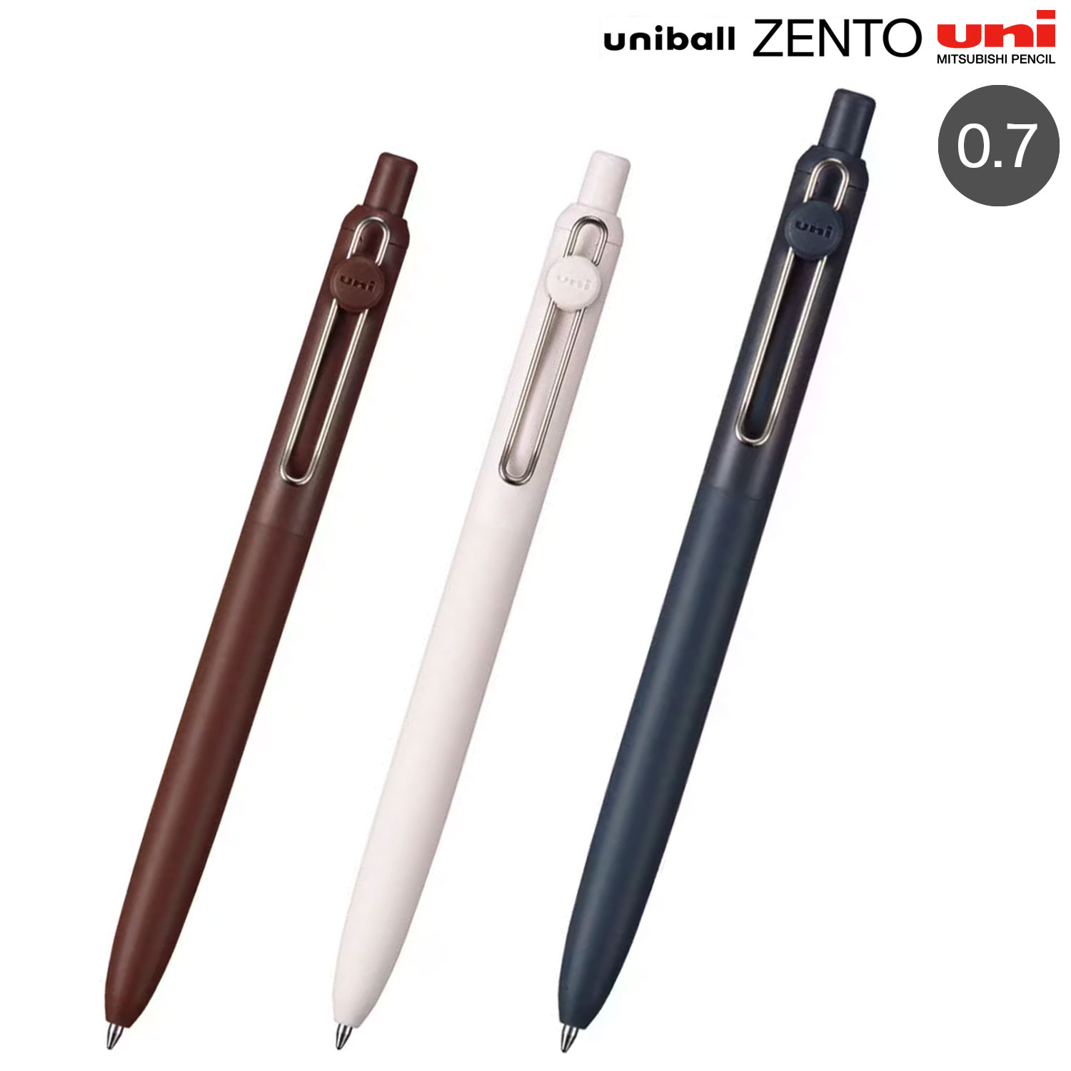 ��ɩ��ɮ uniball ZENTO ��˥ܡ��� ����� ����������ɥ�ǥ� 0.7  UBN-ZSC-07�ڥ᡼���زġۡ���3����������
