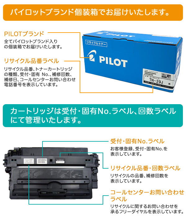 キヤノン用 カートリッジ322 パイロット社製リサイクルトナー CRG-322 4色セット【送料無料】【代引不可】【メーカー直送品】 4色セット （品番：RET-CRG322-P-TK-4MP）詳細情報【こまもの本舗】